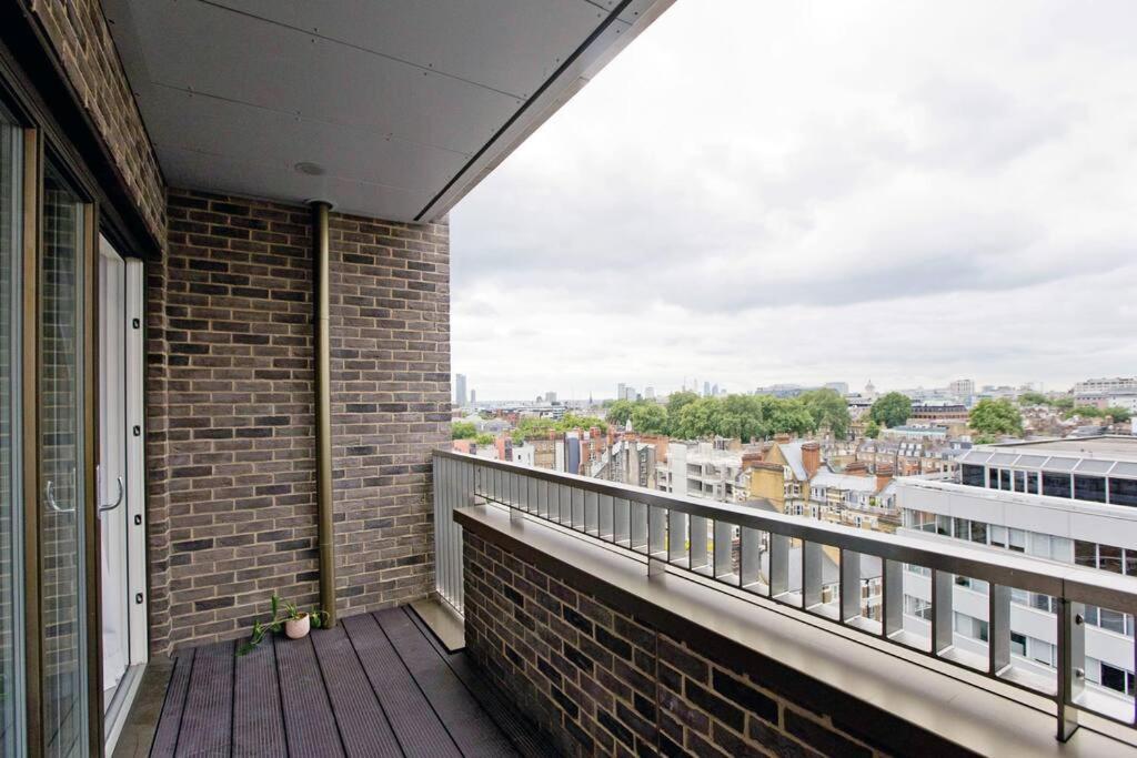 Kings Cross 2 Bed With City Views, Ac, Balcony Lägenhet London Exteriör bild